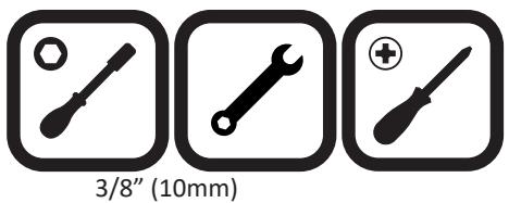 NAPOLEON GRILLS BIG 32 - TOOLS REQUIRED FOR ASSEMBLY (tools not included) - 1