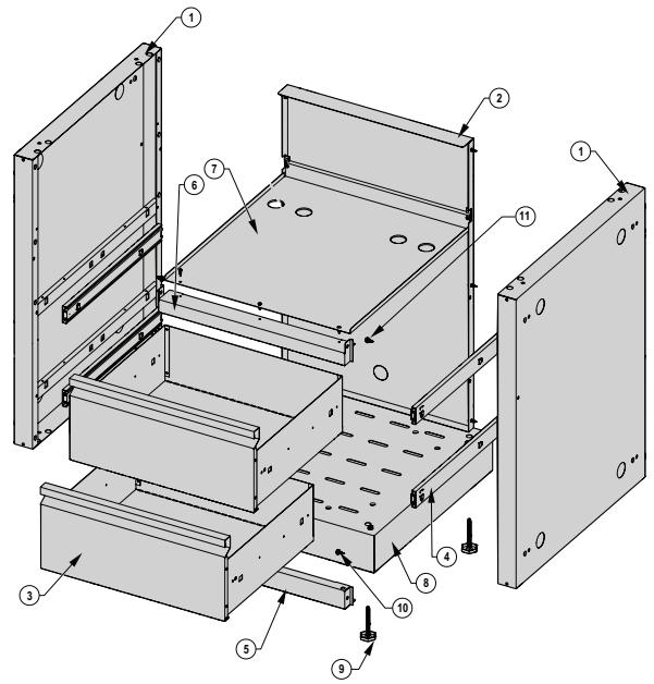 NAPOLEON GRILLS BIG 32 - Parts List / List des pieces - 1