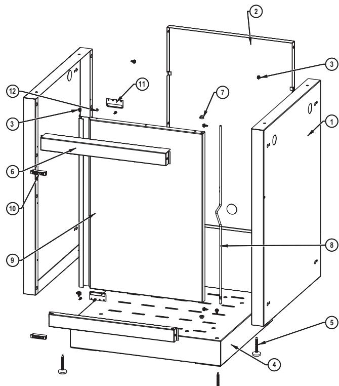 NAPOLEON GRILLS BIG 32 - Parts List / List des pieces - 1