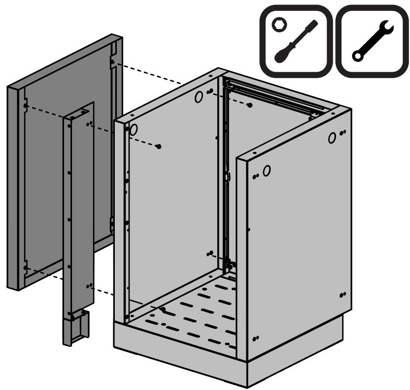 NAPOLEON GRILLS BIG 32 - IM-CEP / IM-WSF CABINET END PANEL KIT - 3