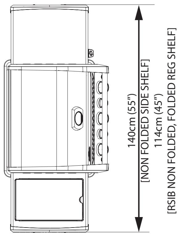 NAPOLEON GRILLS RSE425RSIB - DIMENSIONS - 1