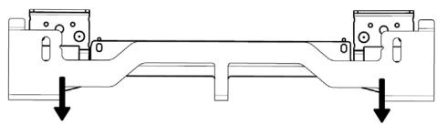SAUTER MALAO AUTO - RETIRER LES SUPPORTS MURAUX MODELEVERTICAL - 3