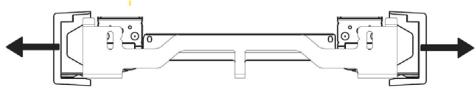 SAUTER MALAO AUTO - RETIRER LES SUPPORTS MURAUX MODELEVERTICAL - 2