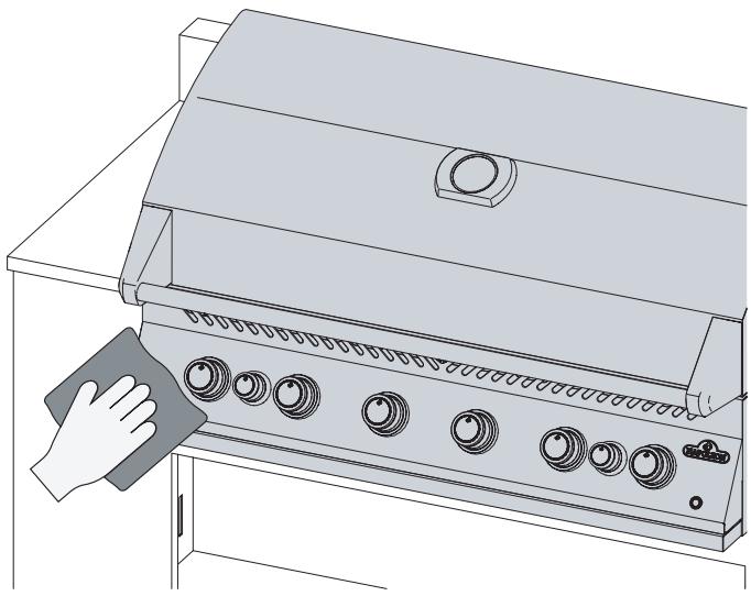 NAPOLEON GRILLS BI32, BI12 & BI10, BIG32, BIG38 & BIG44, BIB10, BIB12 & BIB18 - Outside Grill Surface - 3