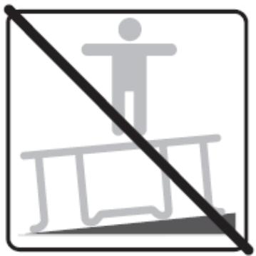 TRIGANO TRAMPOLINE + FILET + ECHELLE - Attention - 14