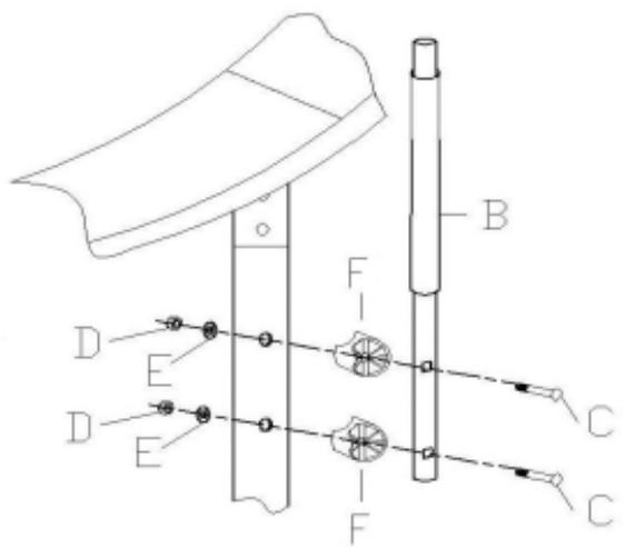 TRIGANO TRAMPOLINE + FILET + ECHELLE - Attention - 4