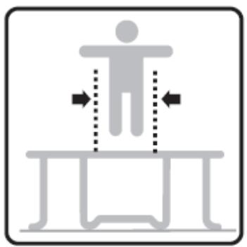 TRIGANO TRAMPOLINE + FILET + ECHELLE - Attention - 6