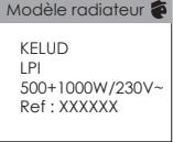 SAUTER KELUD SLIM VENTILO - Informations sur le sèche-serviettes - 8