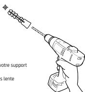 SAUTER KELUD SLIM VENTILO - 3/ INSTALLATION DES SUPPORTS MURAUX - 3