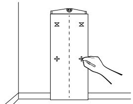 SAUTER KELUD MINI - 2/ INSTALLATION DES SUPPORTS MURAUX - 1