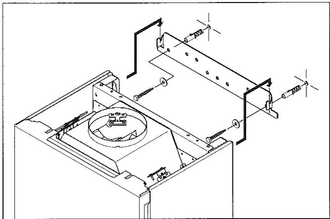 SAUNIER DUVAL THEMACLASSIC C25 - Suspendez le produit. - 1