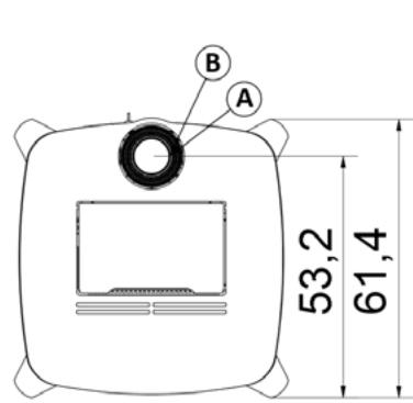 FREEPOINT HUBLOT - FLOS - MAGRITTE - DIMENSIONS GÉNÉRALES - 4
