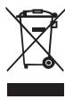 EQUATION LOFT MINI - Smaltimento nel rispetto dell'ambiente Significato del bidone a rotelle sbarrato: - 1