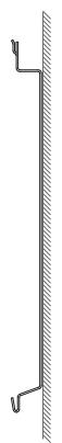 ATLANTIC Accessio digital 2 - SECURING THE MOUNTING BRAKET ON THE WALL - 1