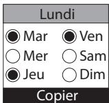 THERMOR TÉNÉRIFE - COPIER UN PROGRAMME - 2