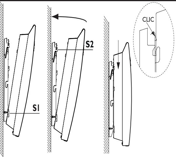 THERMOR TÉNÉRIFE - FIXER L'APPAREIL-MODELE HORIZONTAL - 1