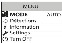 ATLANTIC Divali - - Functions accessible in Auto mode - 1
