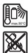 BOSCH AHS 48-20 LI | AHS 50-20 LI |AHS 53-20 LI | AHS 55-20 LI |UniversalHedgeCut 18-500 | UniversalHedgeCut 18-550 - Akü ile optimum calisma aciklamasi - 1
