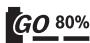 BOSCH AHS 48-20 LI | AHS 50-20 LI |AHS 53-20 LI | AHS 55-20 LI |UniversalHedgeCut 18-500 | UniversalHedgeCut 18-550 - Migajcy (wolno) Zielony wskaznik naładowania akumulatora - 1