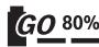 BOSCH AHS 48-20 LI | AHS 50-20 LI |AHS 53-20 LI | AHS 55-20 LI |UniversalHedgeCut 18-500 | UniversalHedgeCut 18-550 - Blinklys (langsomt) grinn batteri-ladeindikator - 1