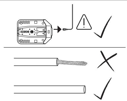 BOSCH INDEGO XS 300 - Licio jonu: - 25