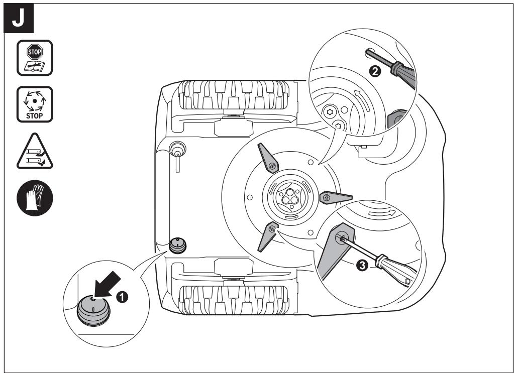 BOSCH INDEGO XS 300 - Licio jonu: - 36