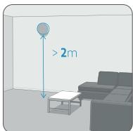 SOMFY HOME ALARM ESSENTIAL - Fixation de la sirène interieure - 1