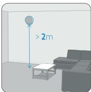 SOMFY HOME ALARM ESSENTIAL - Bevestiging van de binnensirene - 1
