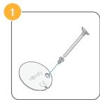 SOMFY HOME ALARM ESSENTIAL - Afstandsbedienningsbadge - 1