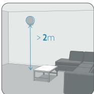 SOMFY HOME ALARM ESSENTIAL - Fissaggio della sirena interna - 1