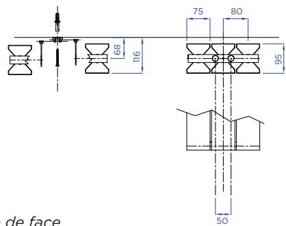 RADIATORI 2000 FLY - Distance du mur - 1