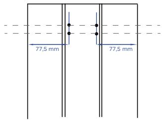 RADIATORI 2000 FLY - Distance du mur - 6