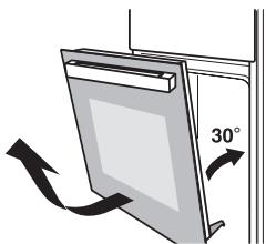 CATA 6011 XGBK - RETIRAR A PORTA DO FORNO (OPCIONAL) - 2