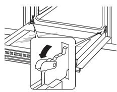 CATA 6011 XGBK - REMOVING THE DOOR FROM OVEN (OPTIONAL) - 1
