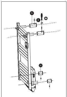 HEALLUX ALDEA - ETC01-13 : 1300W ETC01-15 : 1500W - Patron d'installation : - 17