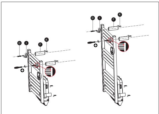 HEALLUX ALDEA - ETC01-13 : 1300W ETC01-15 : 1500W - Patron d'installation : - 16