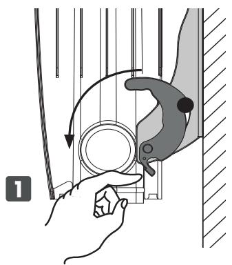 LE RADIATEUR FRANCAIS AMBITIEUX - - Verrouillage automatique des pattes de fixation murale - 1