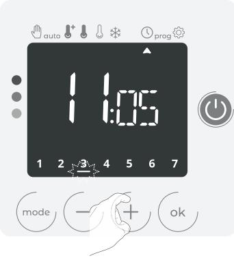 LE RADIATEUR FRANCAIS AMBITIEUX - RéGLAGE DE L'HEURE ET DU JOUR - 4