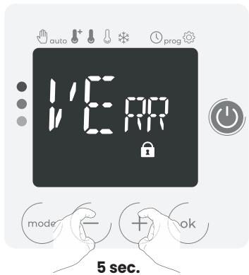 LE RADIATEUR FRANCAIS AMBITIEUX - - Verrouillage des commandes - 1