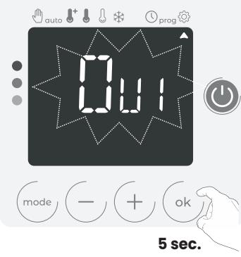 LE RADIATEUR FRANCAIS AMBITIEUX - Réinitialiser LES RÉGLAGES UTILISATEUR - 3