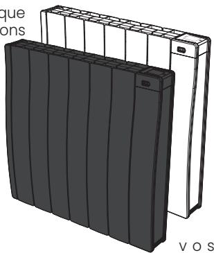 LE RADIATEUR FRANCAIS AMBITIEUX - - Verrouillage automatique des pattes de fixation murale - 3