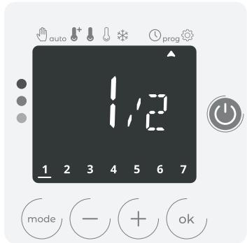 LE RADIATEUR FRANCAIS AMBITIEUX - 3- Personnalisation des périodes Confort. - 1