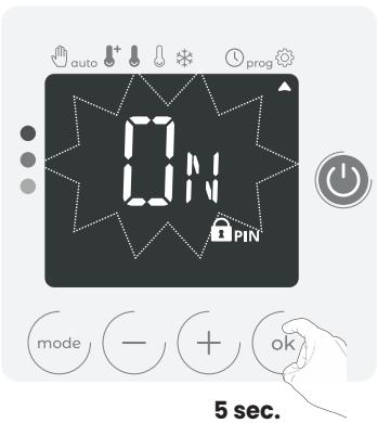 LE RADIATEUR FRANCAIS SOBRE - - Personnalisation et activation du code PIN - 1