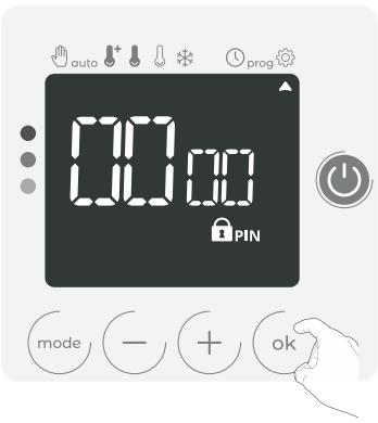 LE RADIATEUR FRANCAIS SOBRE - - Initialisation du code PIN - 4