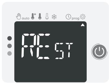 LE RADIATEUR FRANCAIS SOBRE - Réinitialiser LES RÉGLAGES UTILISATEUR - 1