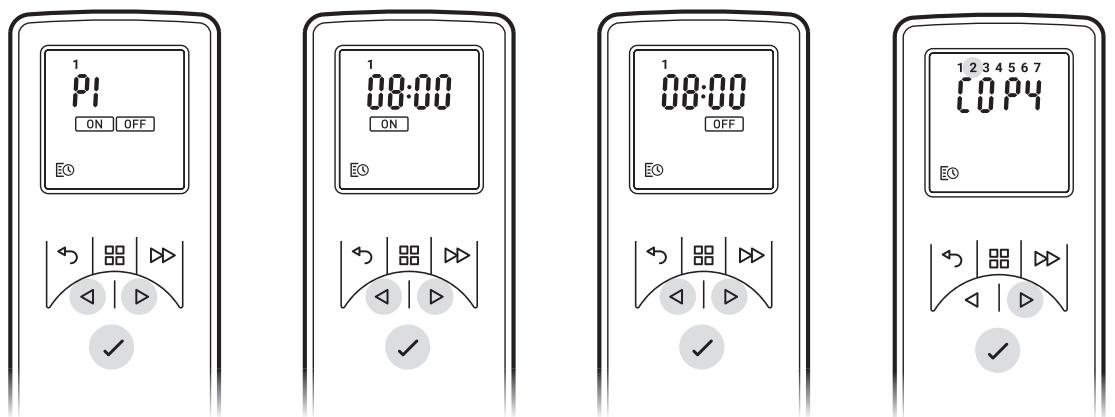 DIMPLEX CASSETTE DIMPLEX 400 LED - Einstellen von Datum und Uhrzeit - 3