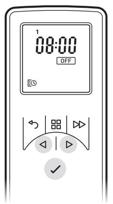 DIMPLEX CASSETTE DIMPLEX 400 LED - Configurar la Fecha y la hora - 8