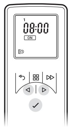 DIMPLEX CASSETTE DIMPLEX 400 LED - Réglage de la date et l'heure - 7