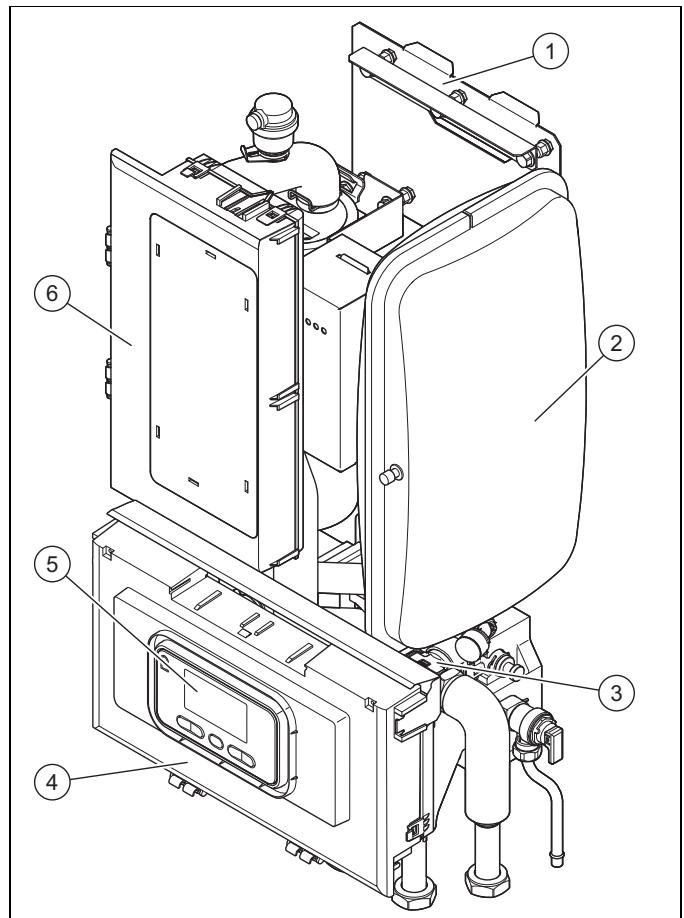 SAUNIER DUVAL HE 9-6 WB - 10031695CS - Structure du produit - 1