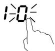 CATA ISB 3102 BK - Using the Timer as a Minute Minder If you are not selecting any cooking zone - 1